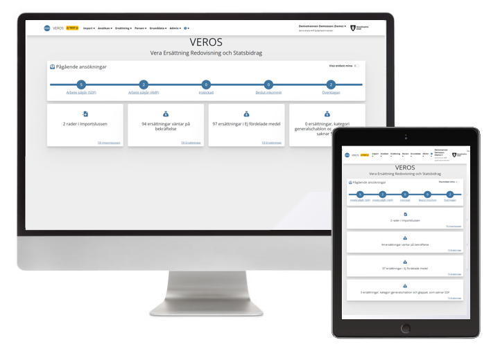Vera Asyl Kommun - Veros Skärmbild